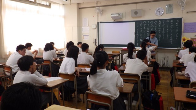 ２年３組学活