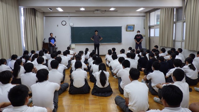 ３年生学年集会