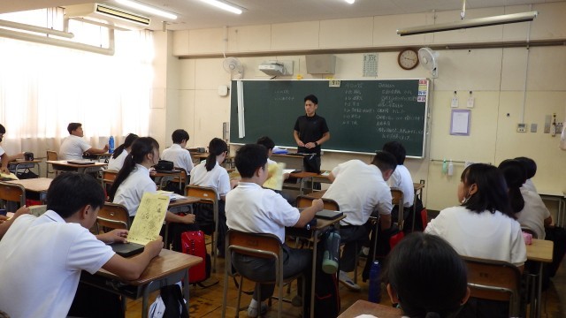 １年２組学活
