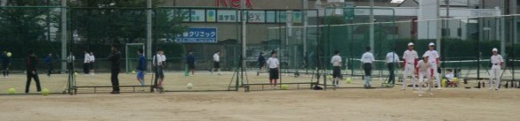 グランド部活動