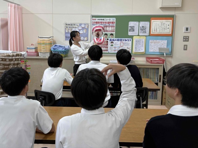 歯科指導の様子