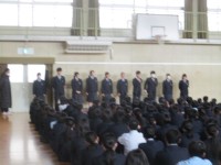 生徒専門委員会から「今月の目標」