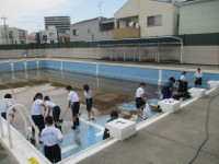 滑りやすいので気をつけて！