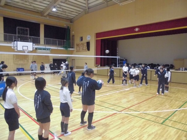 女子バレーボール部