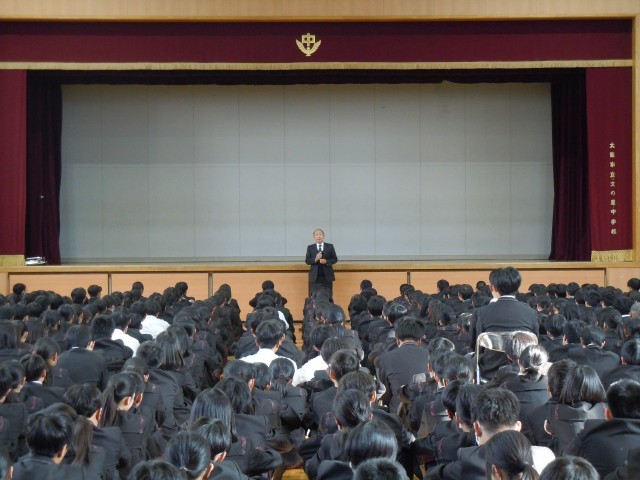 校長先生からのお話