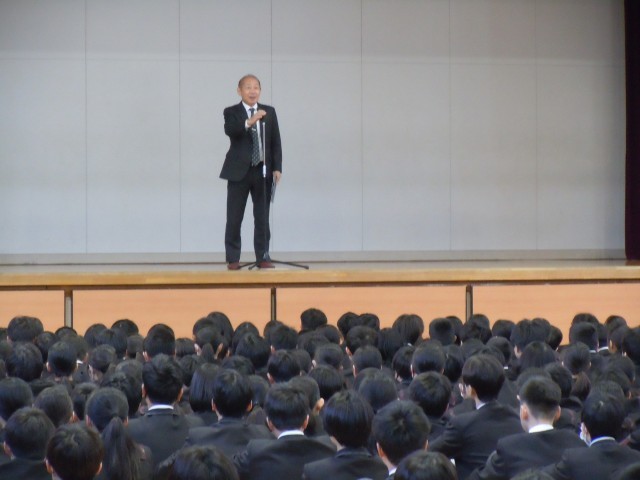 校長先生のお話