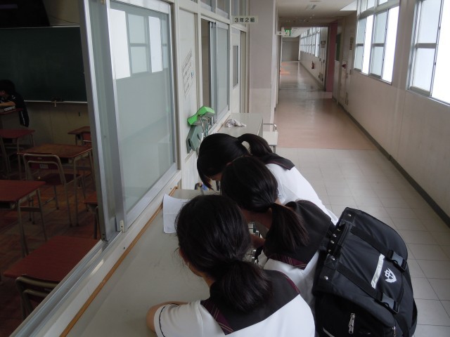 ３年廊下