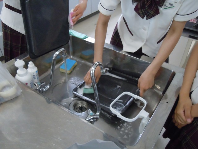 片付けもしっかりと