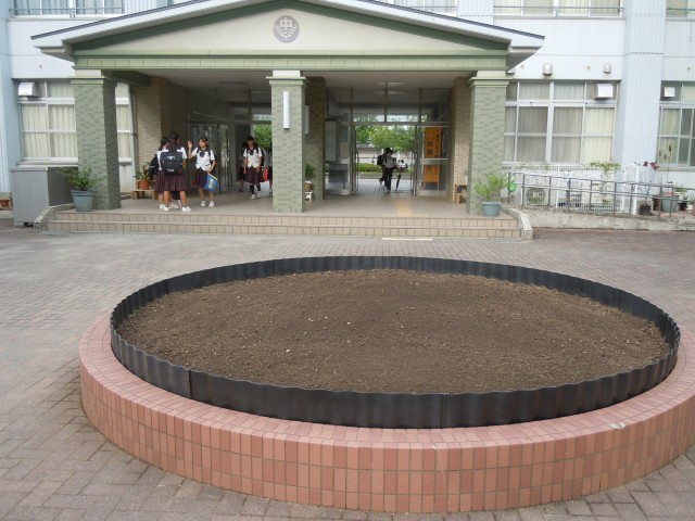 円形花壇