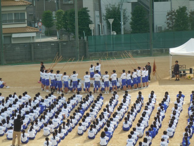 選手宣誓練習