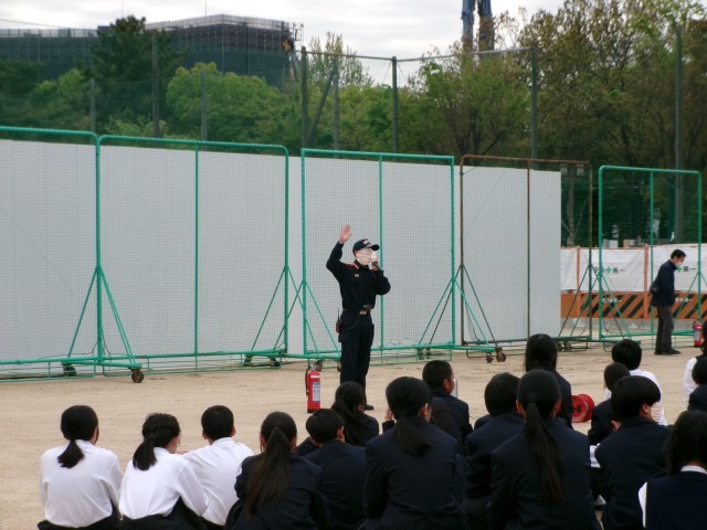 避難訓練（火事）