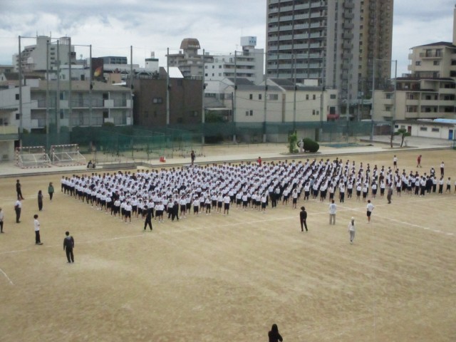 校歌の練習