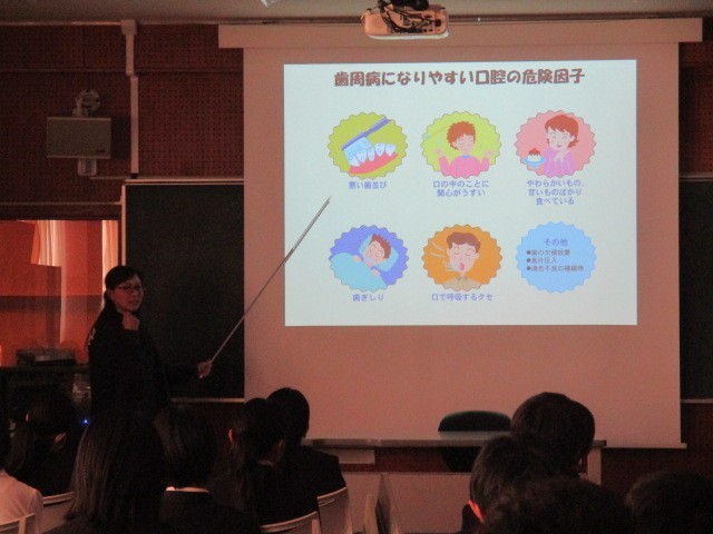 １年生　歯と口の健康教育