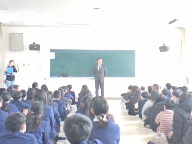 校長先生のお話