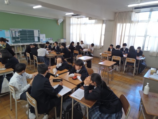 学級活動の様子