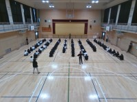 3年学年集会の様子